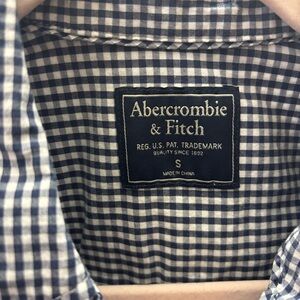 Abercrombie & Fitch women's Blue by Checkered Shirt